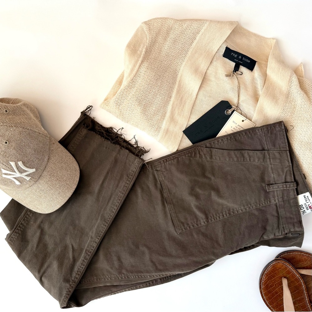 NILI LOTAN CLASSICS JENNA PANTS BROWN - Picture 8 of 8